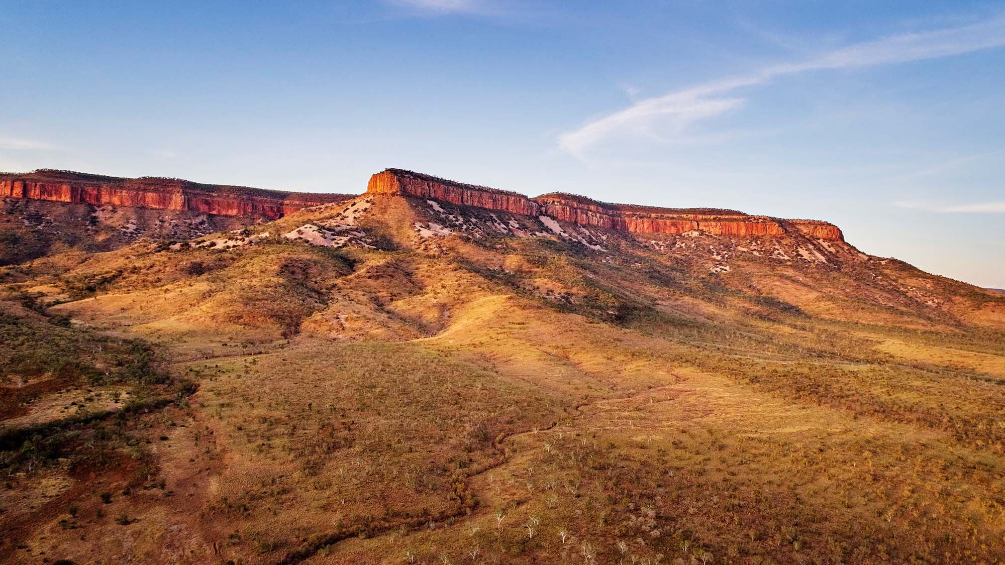 Ridge landscapes in North-West Australia