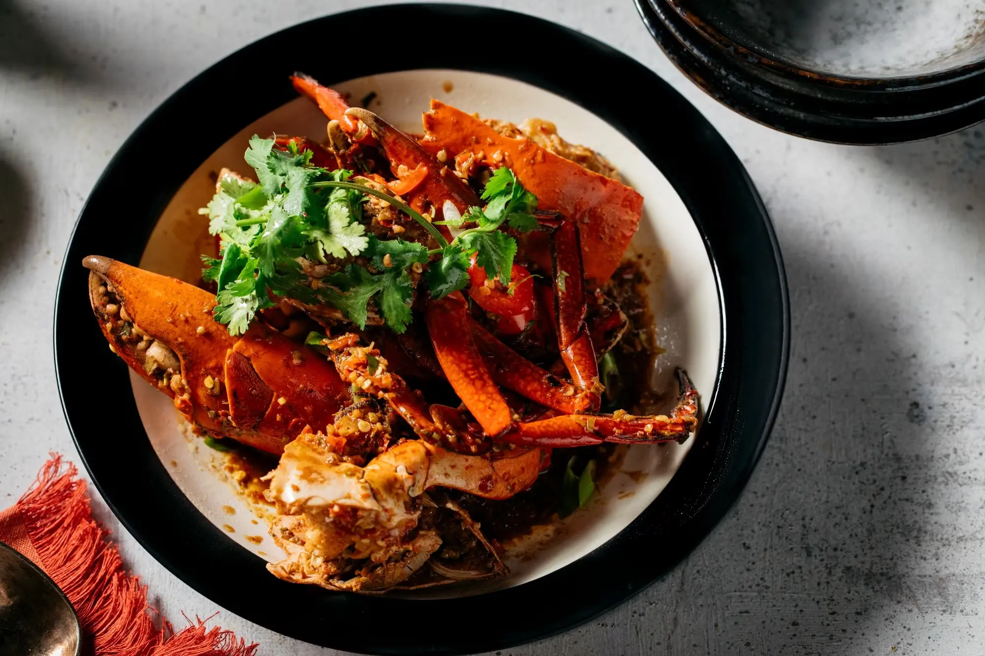 Broome chilli crab meal